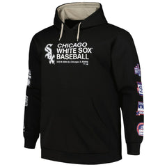 Chicago White Sox Big & Tall Fleece Pullover Hoodie Black