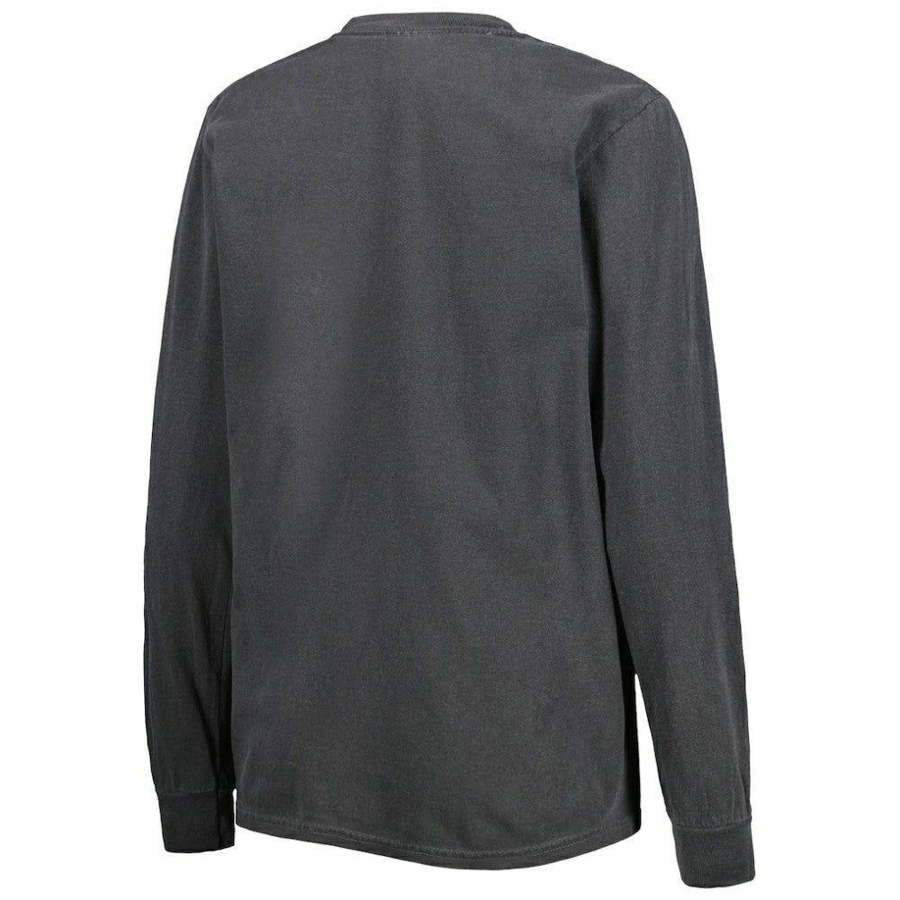 San Francisco Giants Soft as a Grape Women's Team Pigment Dye Long Sleeve T-Shirt Black