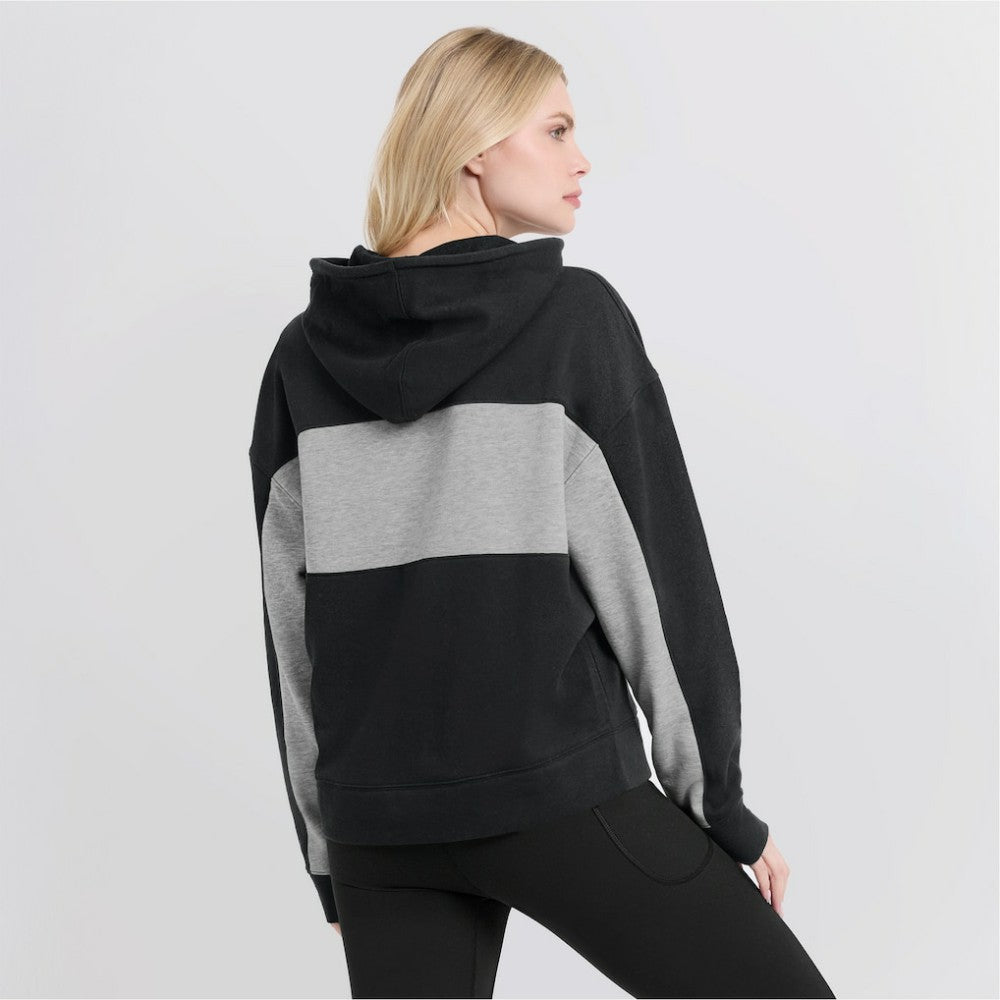 San Francisco Giants Women's Filled Stat Sheet Pullover Hoodie Black