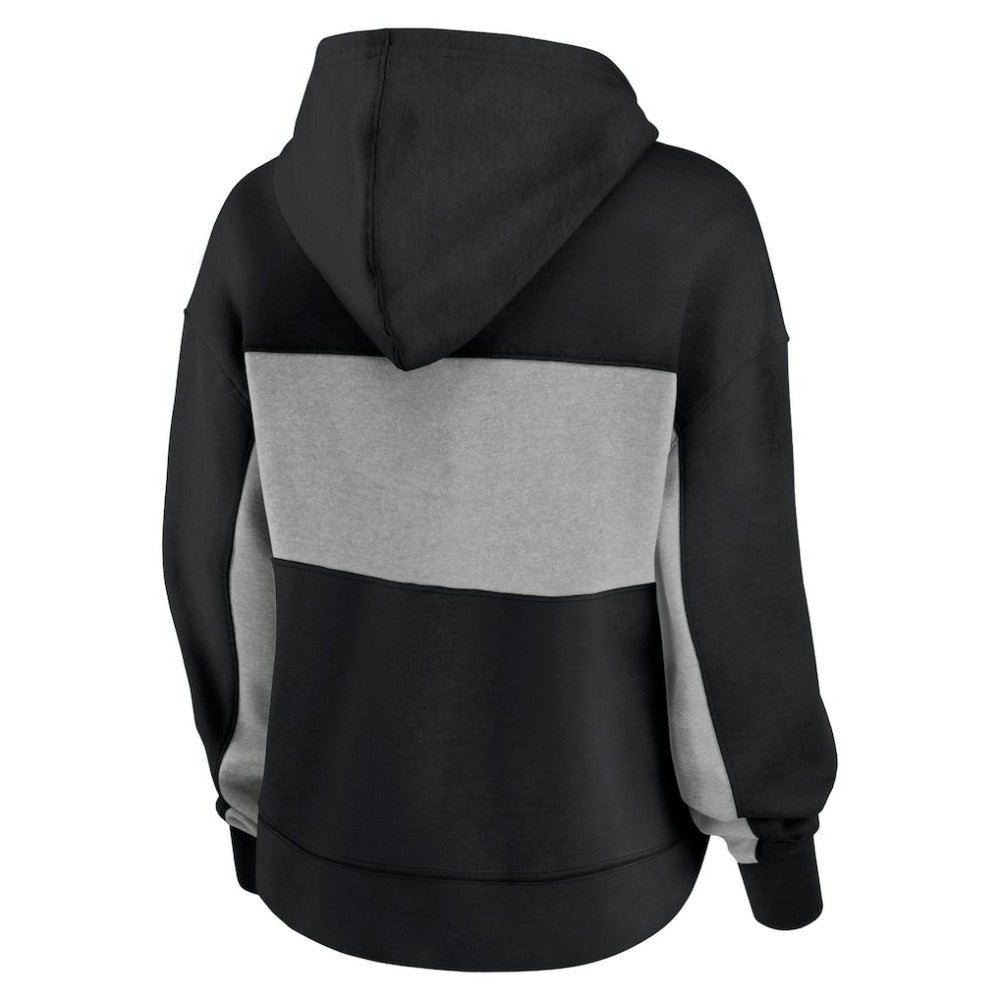 Chicago White Sox Women's Filled Stat Sheet Pullover Hoodie Black