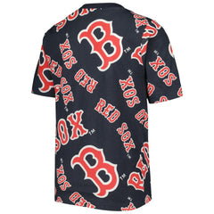 Boston Red Sox Stitches Youth Allover Team T-Shirt Navy