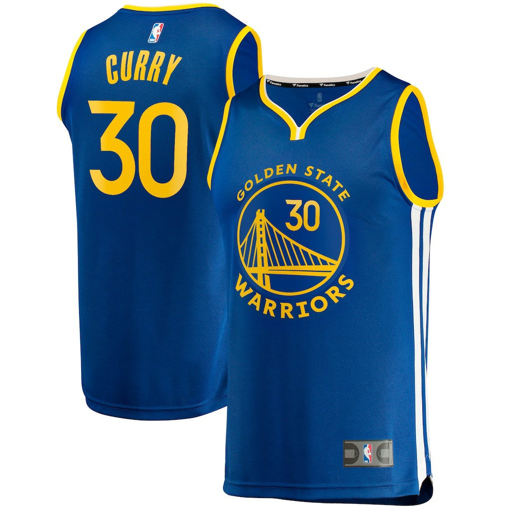 Stephen Curry Golden State Warriors Big & Tall Fast Break Player Jersey sale - Royal sale - Icon Edition