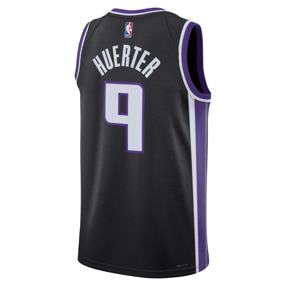 Kevin Huerter Sacramento Kings Unisex Swingman Jersey - Icon Edition - Black