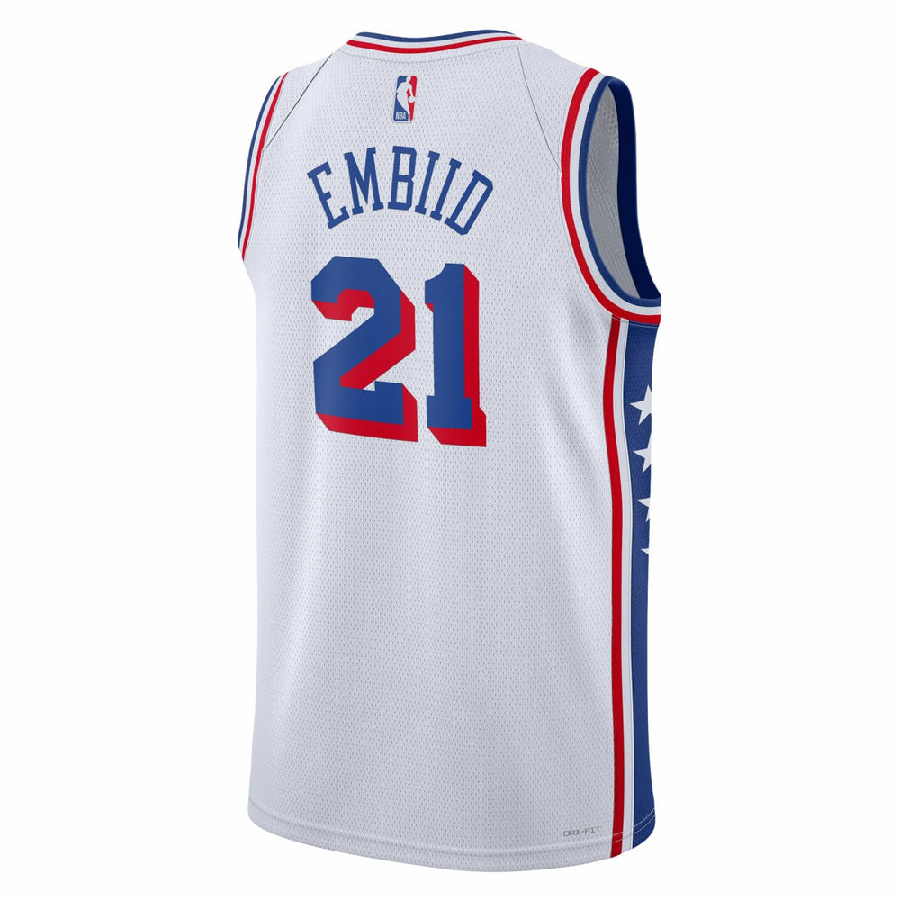 Joel Embiid Philadelphia 76ers Unisex Swingman Jersey - Association Edition - White
