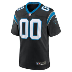 Carolina Panthers Custom Game Jersey - Black