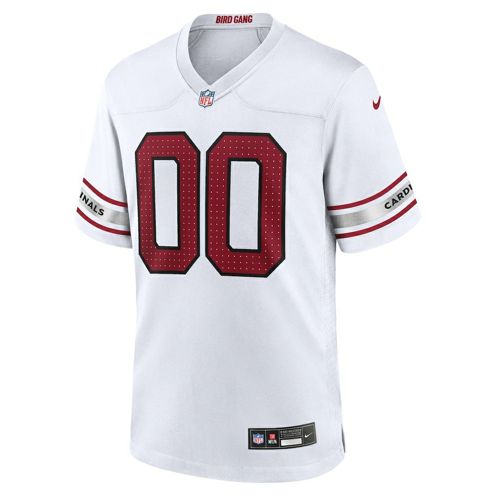 Arizona Cardinals Custom Game Jersey - White