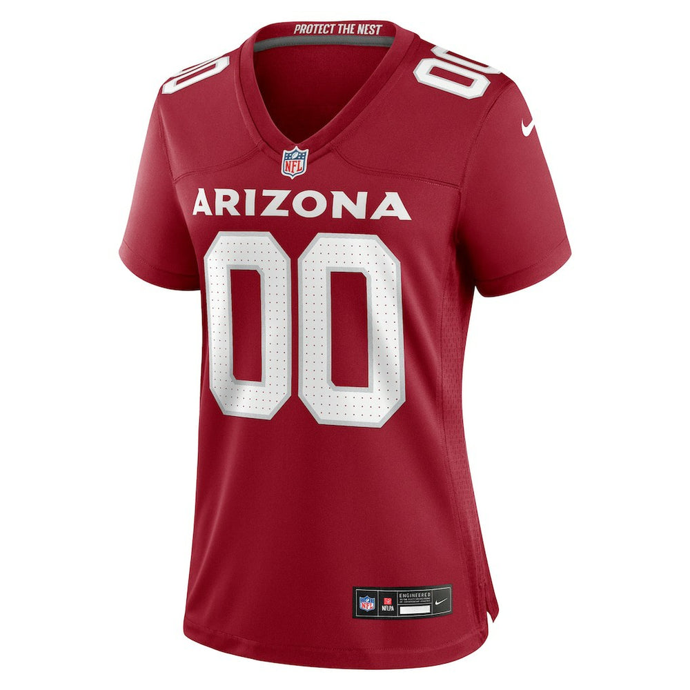 Arizona Cardinals Women's Custom Game Jersey - Cardinal