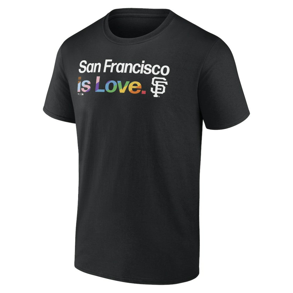 San Francisco Giants Profile Big & Tall Pride T-Shirt Black