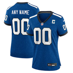 Indianapolis Colts Women's Indiana Nights Alternate Custom Game Jersey - Royal