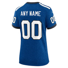 Indianapolis Colts Women's Indiana Nights Alternate Custom Game Jersey - Royal