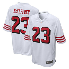 Christian McCaffrey San Francisco 49ers Game Jersey - White