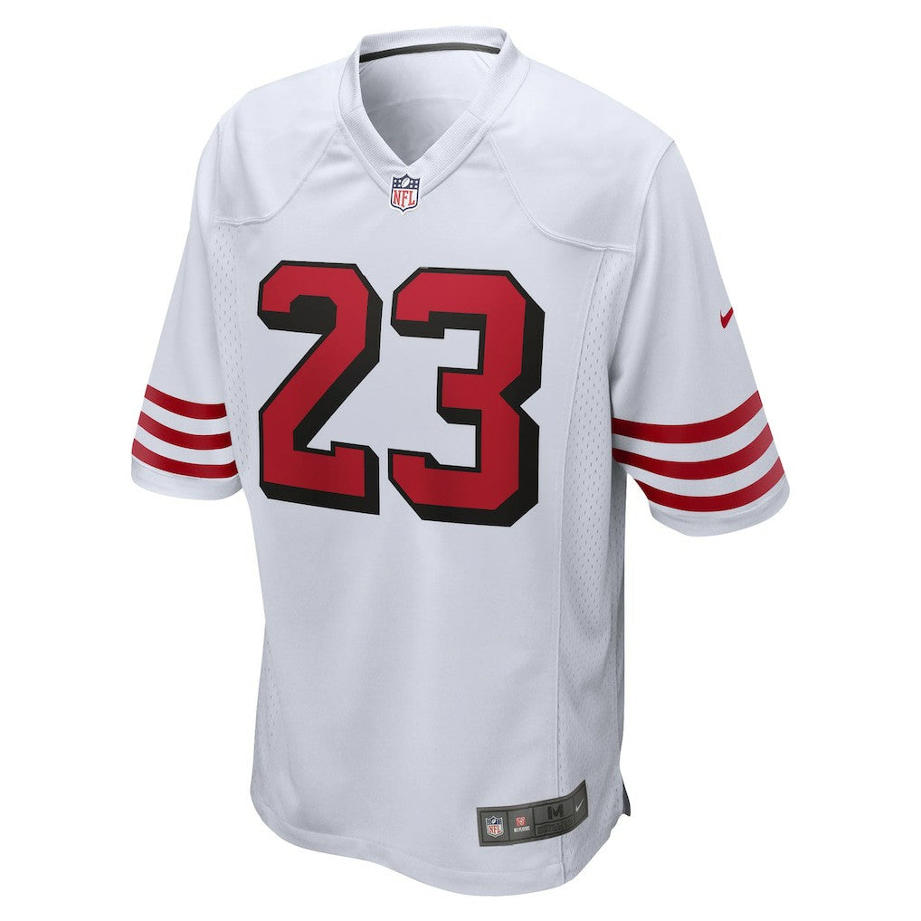 Christian McCaffrey San Francisco 49ers Game Jersey - White