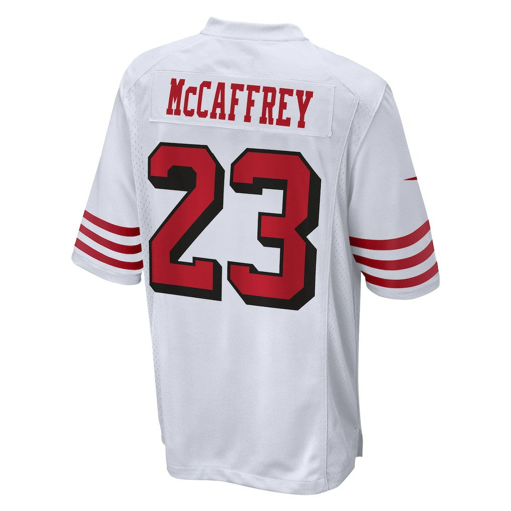 Christian McCaffrey San Francisco 49ers Game Jersey - White