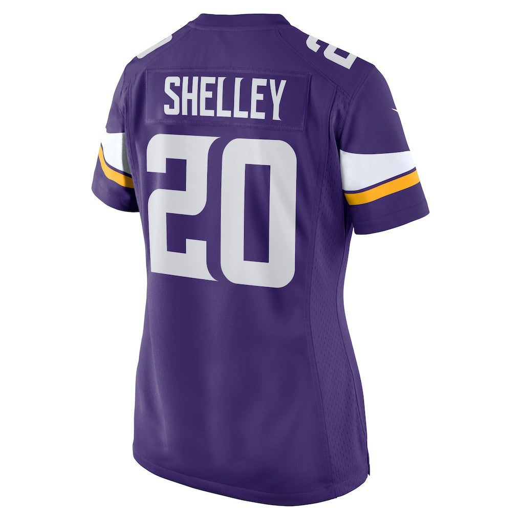 Duke Shelley Minnesota Vikings Women's Home Game Player Jersey - Purple