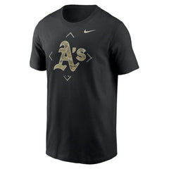 Athletics Camo Logo T-Shirt Black | Nike