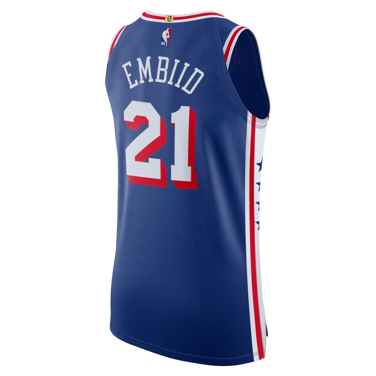 Joel Embiid Philadelphia 76ers Authentic Jersey - Icon Edition - Royal