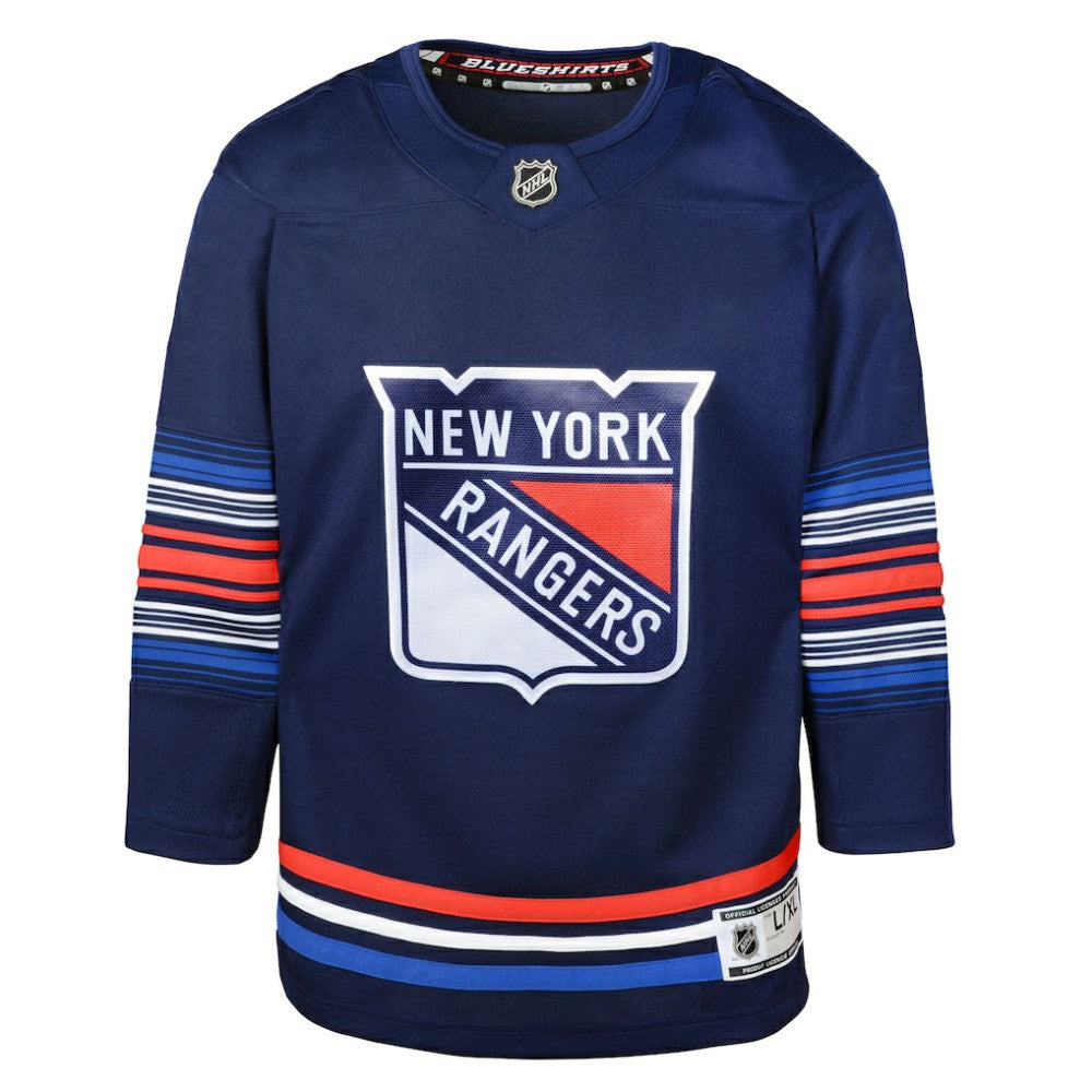 New York Rangers Youth Alternate Premier Jersey Navy