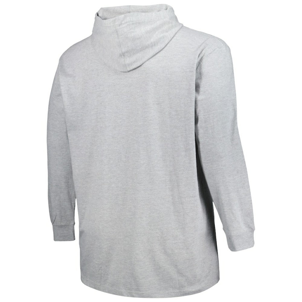 St. Louis Blues Big & Tall Pullover Hoodie Heather Gray