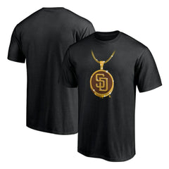 San Diego Padres Team Swagg Chain T-Shirt Black