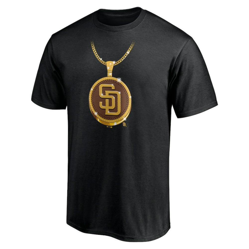 San Diego Padres Team Swagg Chain T-Shirt Black