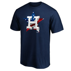 Houston Astros Team Banner Wave T-Shirt Navy