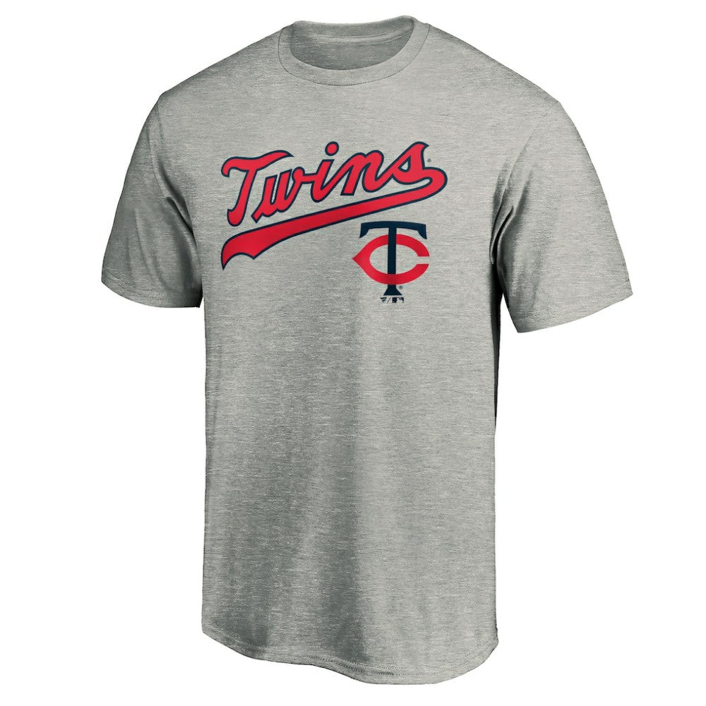 Minnesota Twins Team Wahconah T-Shirt Heather Gray