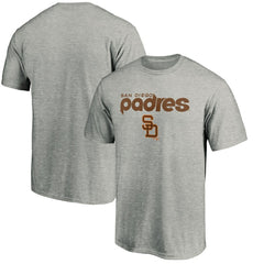 San Diego Padres Team Wahconah T-Shirt Heather Gray