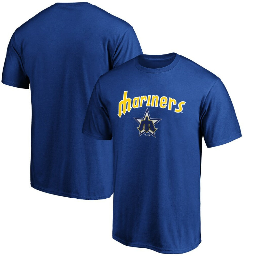 Seattle Mariners Team Cooperstown Collection Wahconah T-Shirt Royal