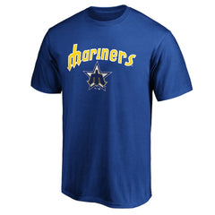 Seattle Mariners Team Cooperstown Collection Wahconah T-Shirt Royal