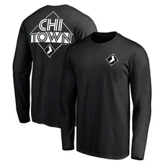 Chicago White Sox Team Hometown Collection Chi Town Long Sleeve T-Shirt Black