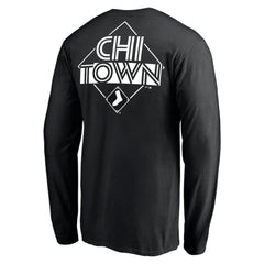 Chicago White Sox Team Hometown Collection Chi Town Long Sleeve T-Shirt Black