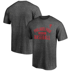 Philadelphia Phillies Team Primary Pill T-Shirt Charcoal