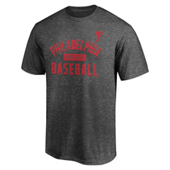 Philadelphia Phillies Team Primary Pill T-Shirt Charcoal
