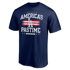 Los Angeles Dodgers Team America's Pastime T-Shirt Navy