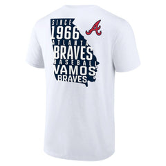 Atlanta Braves Team Hot Shot T-Shirt White