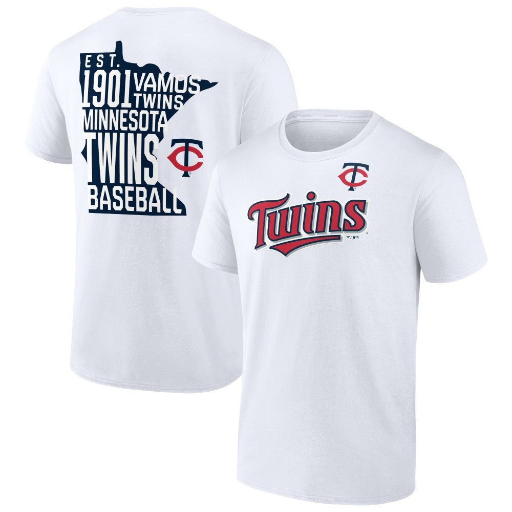 Minnesota Twins Team Hot Shot T-Shirt White