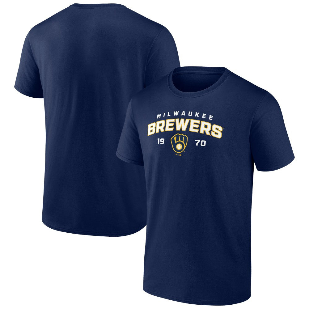 Milwaukee Brewers Team Rebel T-Shirt Navy