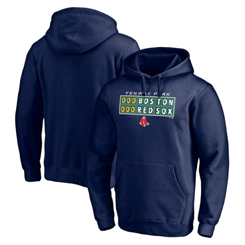 Boston Red Sox Team Hometown Collection Scoreboard Pullover Hoodie Navy