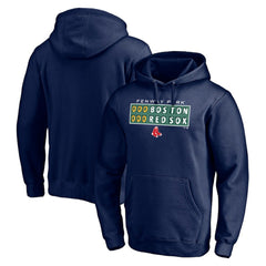 Boston Red Sox Team Hometown Collection Scoreboard Pullover Hoodie Navy