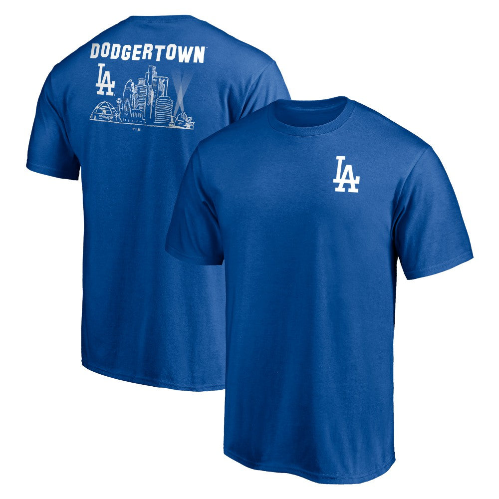 Los Angeles Dodgers Team Hometown Collection Tinsletown T-Shirt Royal