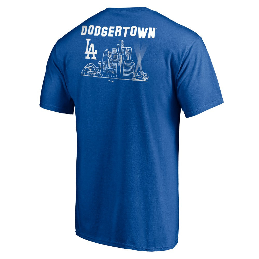 Los Angeles Dodgers Team Hometown Collection Tinsletown T-Shirt Royal
