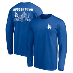 Los Angeles Dodgers Team Hometown Collection Tinsletown Long Sleeve T-Shirt Royal