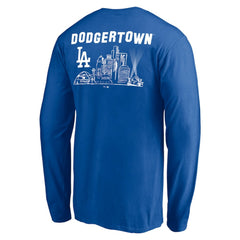 Los Angeles Dodgers Team Hometown Collection Tinsletown Long Sleeve T-Shirt Royal