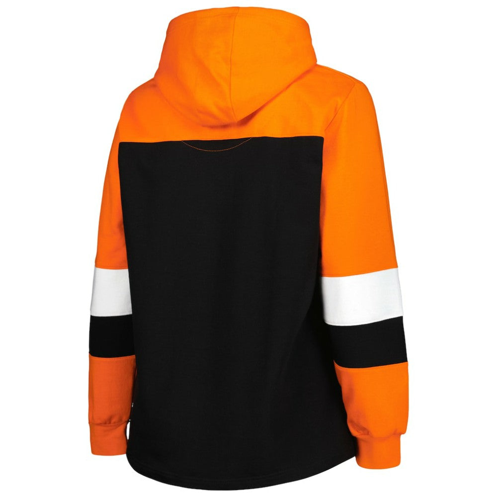San Francisco Giants Women's Plus Size Colorblock Pullover Hoodie Black