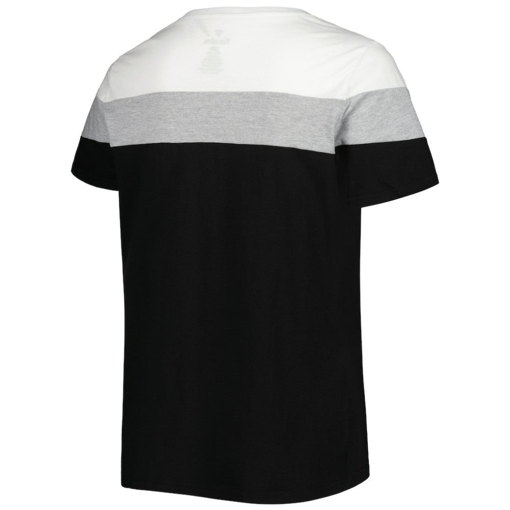 Colorado Rockies Women's Plus Size Colorblock T-Shirt White/Black