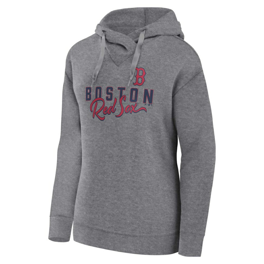 Profile Boston Red Sox Women's Plus Size Pullover Hoodie Heather Gray