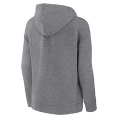 Profile New York Mets Women's Plus Size Pullover Hoodie Heather Gray