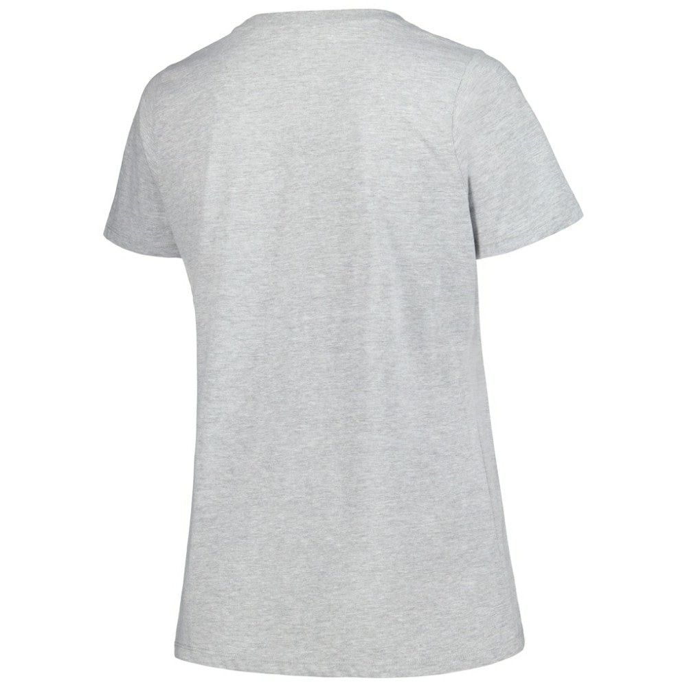 Los Angeles Dodgers Profile Women's Plus Size T-Shirt Combo Pack Black/Heather Gray