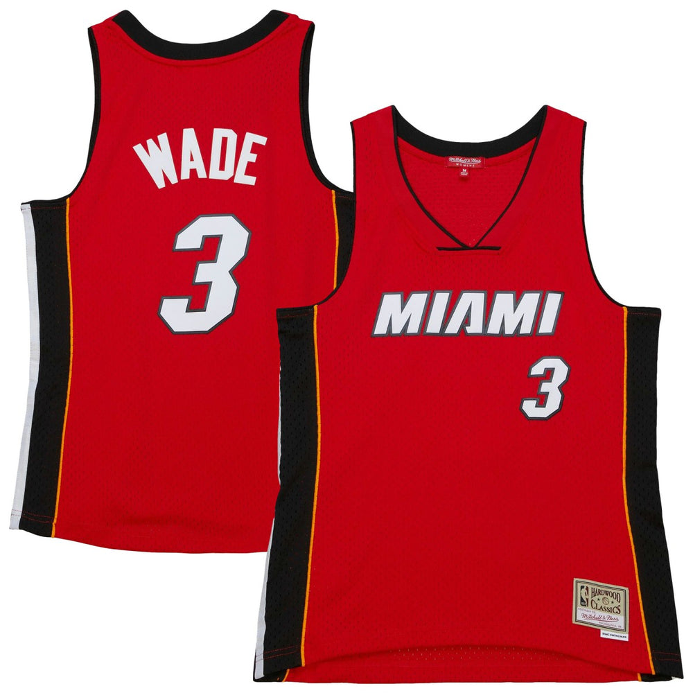 Dwyane Wade Miami Heat Women's 2005/06 Hardwood Classics Swingman Jersey - Red on sale