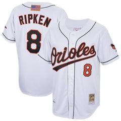 Cal Ripken Jr. Baltimore Orioles Cooperstown Collection 2001 Authentic Player Jersey White